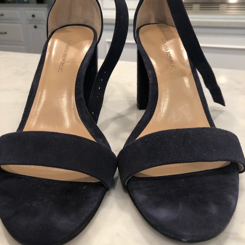 Navy Banana Republic Shoes